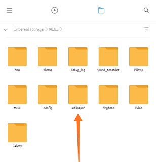 how to save wallpapers from themes in gallery
